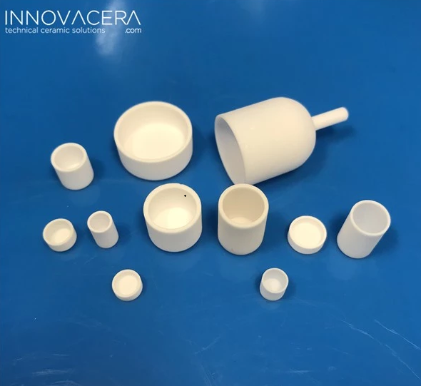 INNOVACERA Alumina Precision Ceramic Crucible for Furnace and Lab Melting Metal3