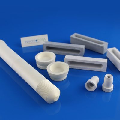 INNOVACERA Pyrolysis Hot Pressing Boron Nitride Threaded Pipe Tube