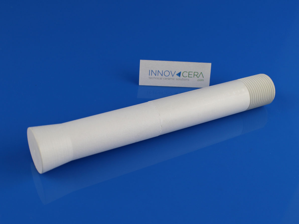 INNOVACERA Pyrolysis Hot Pressing Boron Nitride Threaded Pipe Tube9-26-33