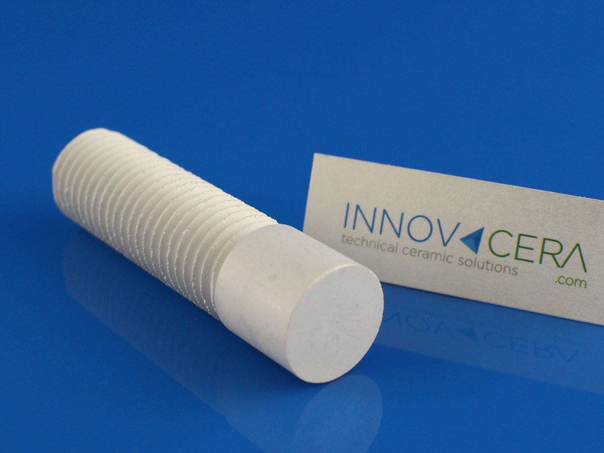 INNOVACERA Pyrolysis Hot Pressing Boron Nitride Threaded Pipe Tube9-26-74