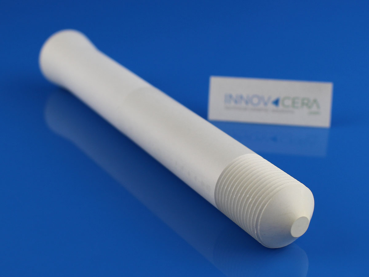 INNOVACERA Pyrolysis Hot Pressing Boron Nitride Threaded Pipe Tube9-26-34