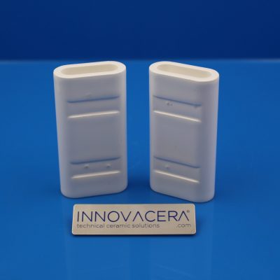 INNOVACERA High Reflectivity Glazed Inside 99% Alumina Ceramic Laser Reflector