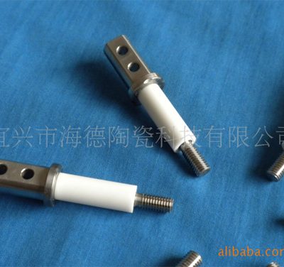 Bleed valve ceramic components