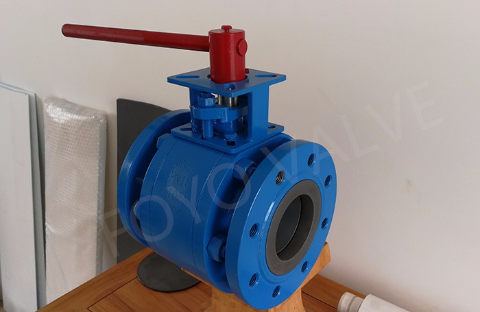 Si3N4 Silicon Nitride Lined Ball Valve137