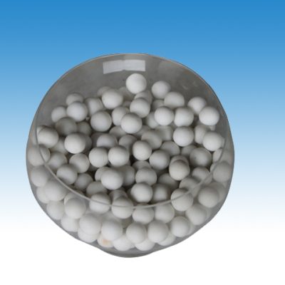 Inert alumina ball