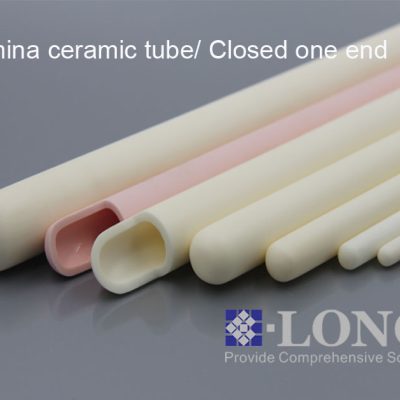 Alumina Ceramic Thermocouple-protection Tube/Closed One End