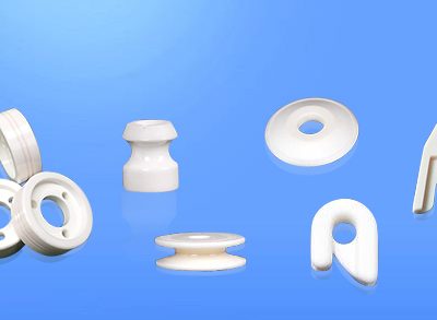 Textile ceramic parts