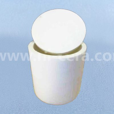 Zirconia ceramic crucible