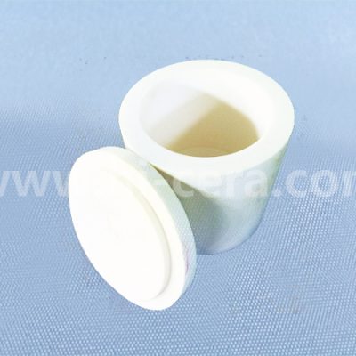 Alumina ceramic crucible