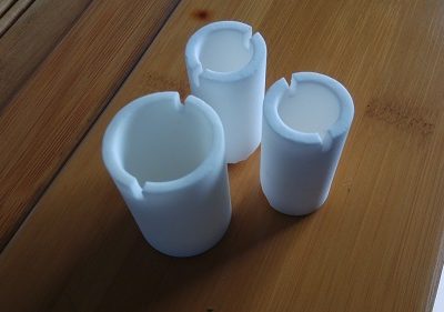 Magnesia ceramic crucible