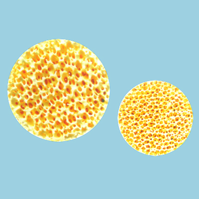 Zirconia foam ceramic filter