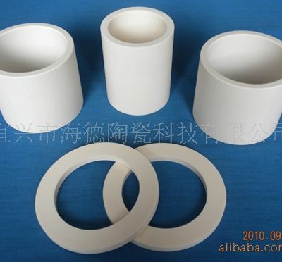 Ceramic electrode sleeve for solar single crystal silicon and polysilicon furnac