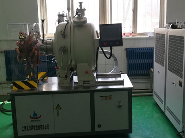Desktop vacuum induction melting furnace