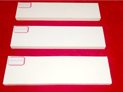 High purity high density alumina ceramic plates