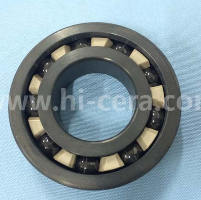Silicon nitride full ceramic bearing 6206