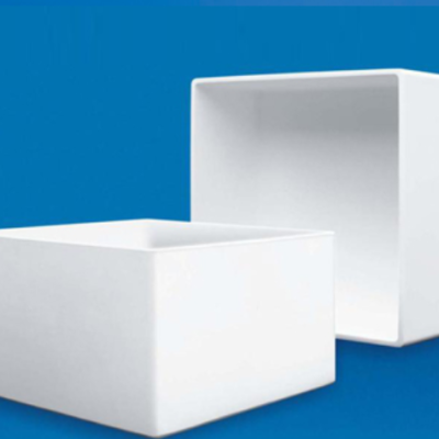 Fused silica ceramic crucible