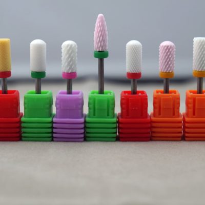 Ceramic type rotary file for nail art