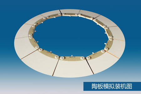 Ceramic filter platetcb01