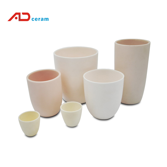 High purity alumina melting crucible for laboratory crucible tube furnace experiment corundum crucible for electric furnaceADceram Alumina Cone Crucible