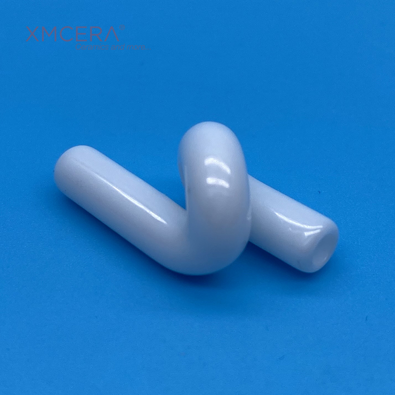 Alumina ceramic pigtail type wire guideIMG_1586