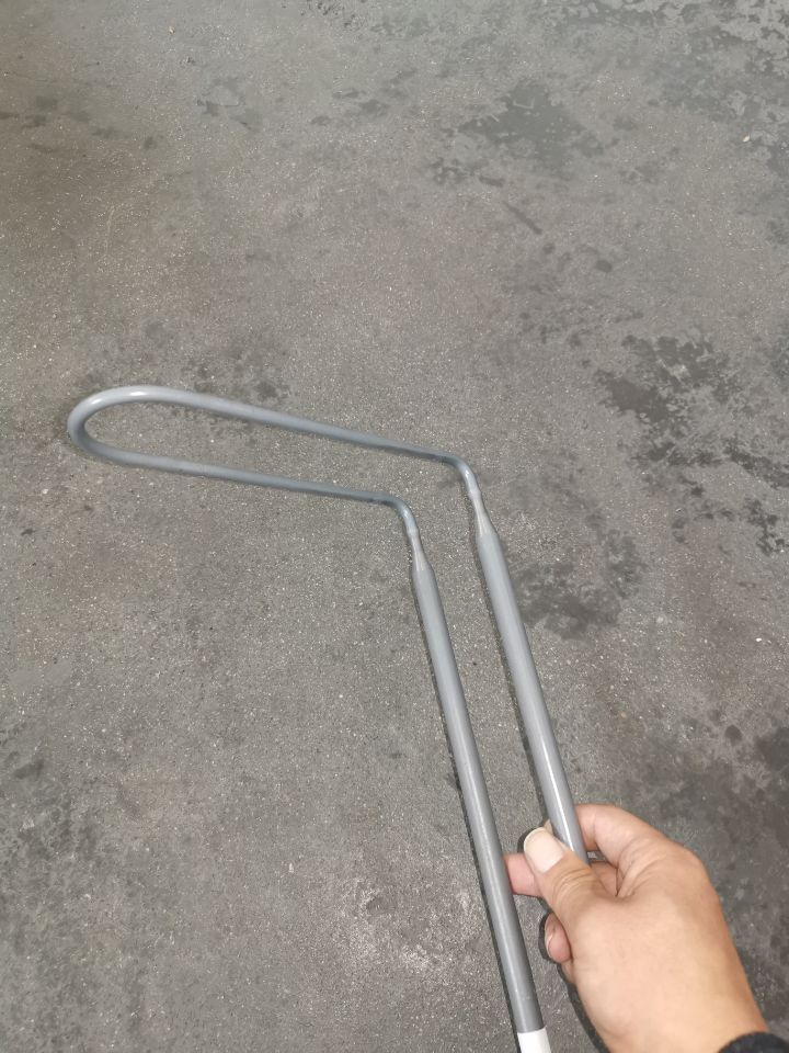 热端直角型二硅化钼陶瓷电阻器