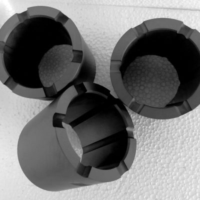 Industrial Ceramic Pressuring Sintered Silicon Carbide (SSIC) Ceramic Spiral Bushing