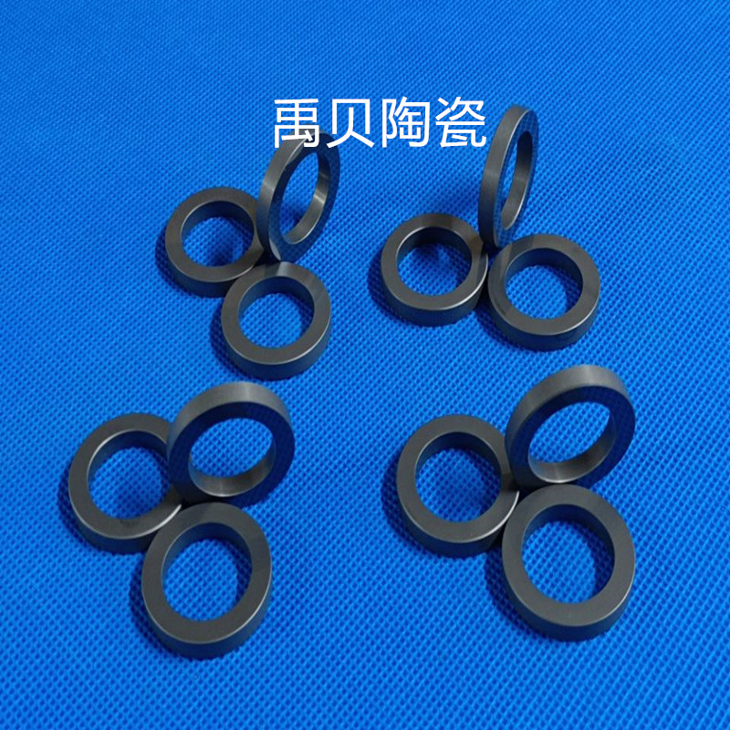 厂家定制加工SIC碳化硅陶瓷环 碳化硅机械密封环 SSIC无压碳化硅环碳化硅密封环3
