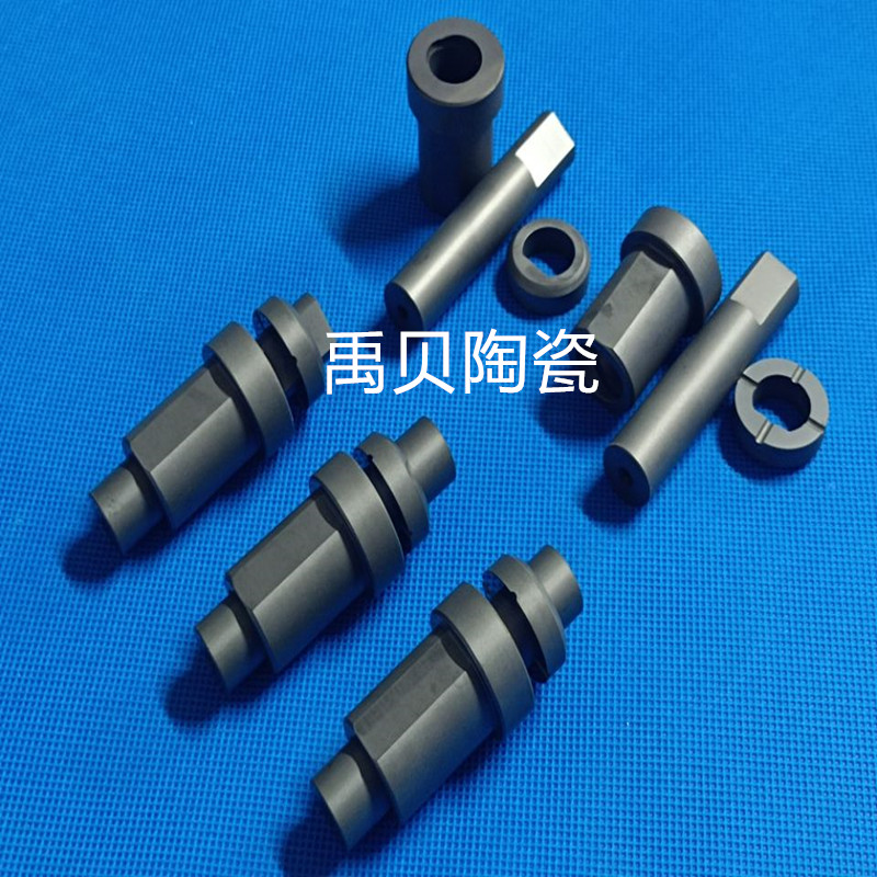 定制SSIC碳化硅轴套 无压碳化硅轴承 耐高温耐磨碳化硅机械轴套碳化硅轴套1