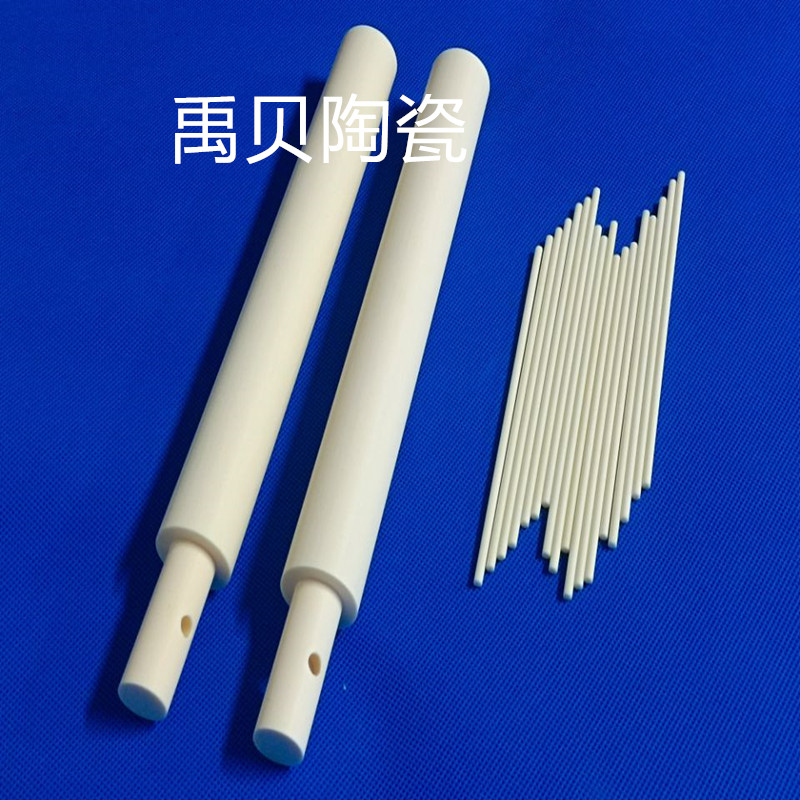 非标定制耐高温99氧化铝陶瓷棒 绝缘耐磨氧化铝实心棒 陶瓷压棒99氧化铝陶瓷棒1