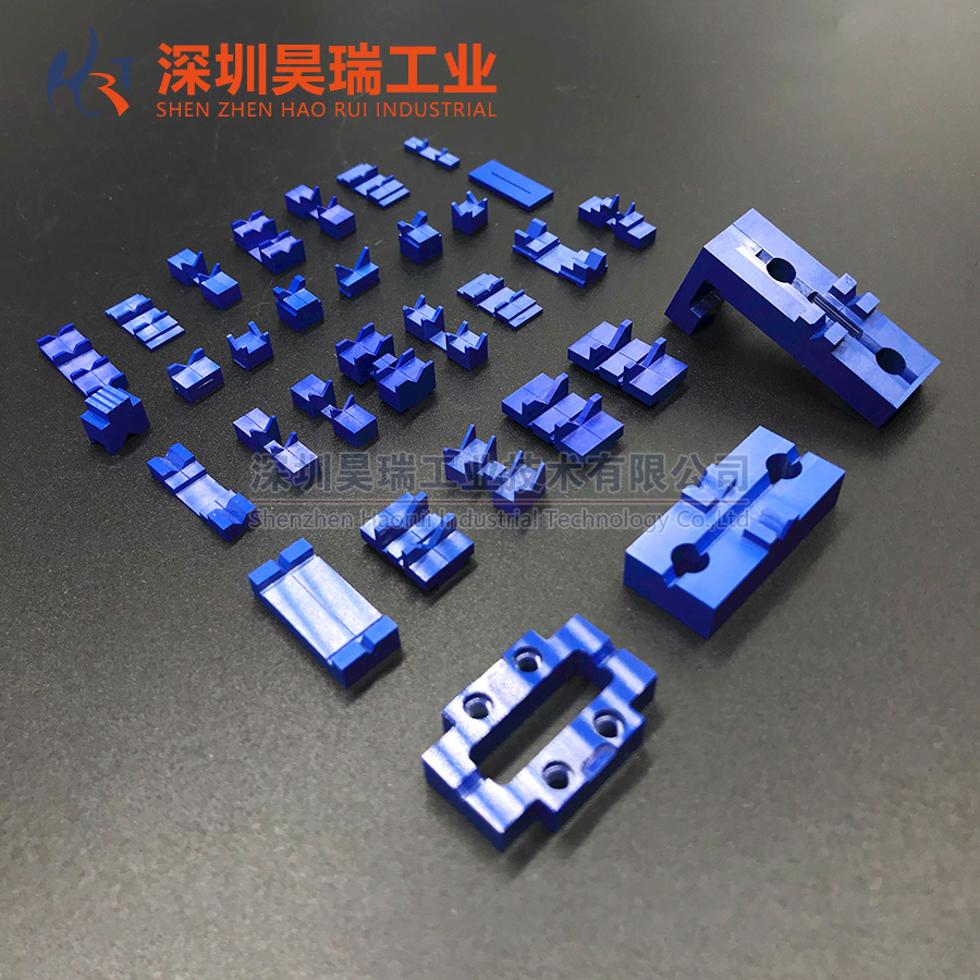 光纤熔接机用蓝色氧化锆陶瓷V槽