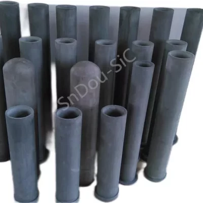 Si3N4 SiC / NSiC Immersion Tube with 1450C for molten Aluminum, Zinc, Copper furnacesceradir_4788