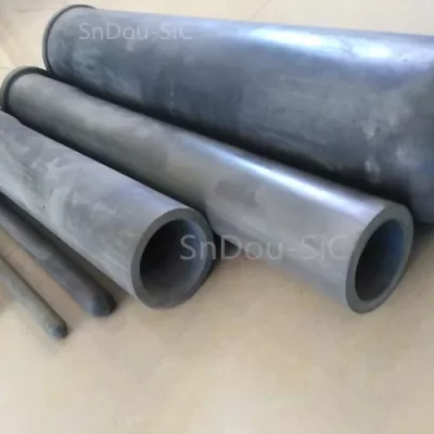 Silicon Nitride SiC Tube (Thermocouple Protective Tubes / Riser Tube) 氮碳结合陶瓷管/升液管/热电偶保护管