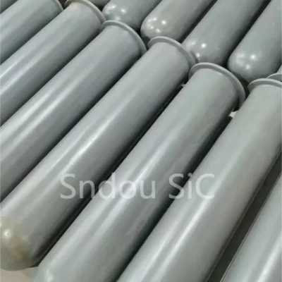 Silicon Nitride SiC Tube (Thermocouple Protective Tubes / Riser Tube) 氮碳结合陶瓷管/升液管/热电偶保护管ceradir_2504