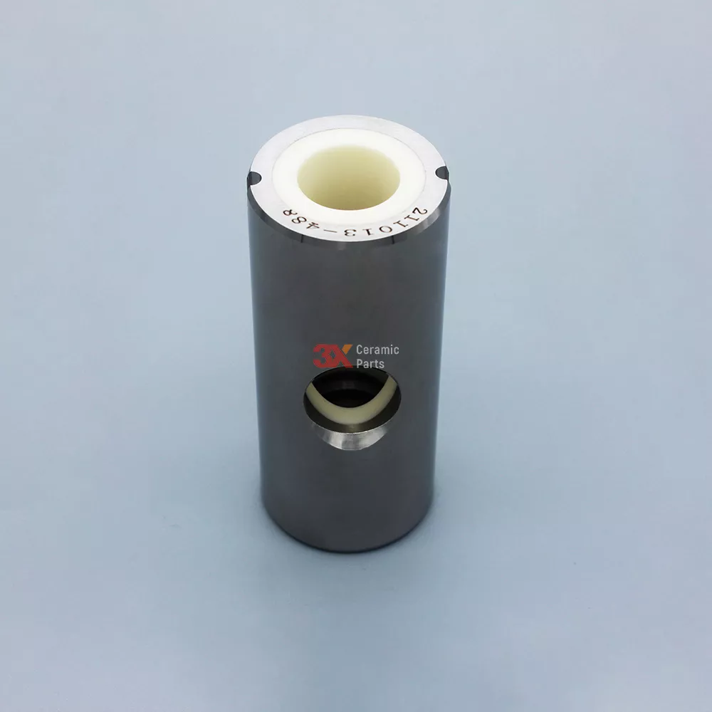 氧化铝镶不锈钢陶瓷套 氧化铝陶瓷芯ceradir_7707