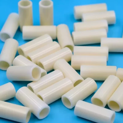 Good Thermal Conductivity Diamond-polished Ra 0.2 Ceramic Tube Guide for wire, cable, fibers