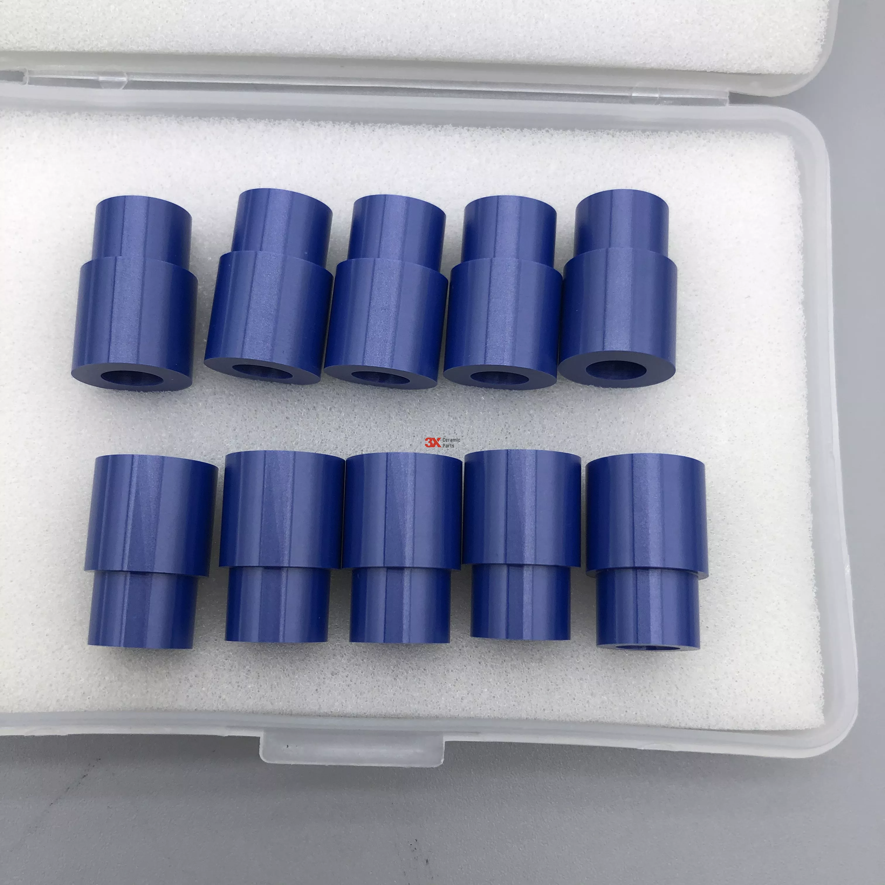 蓝色氧化锆陶瓷管套