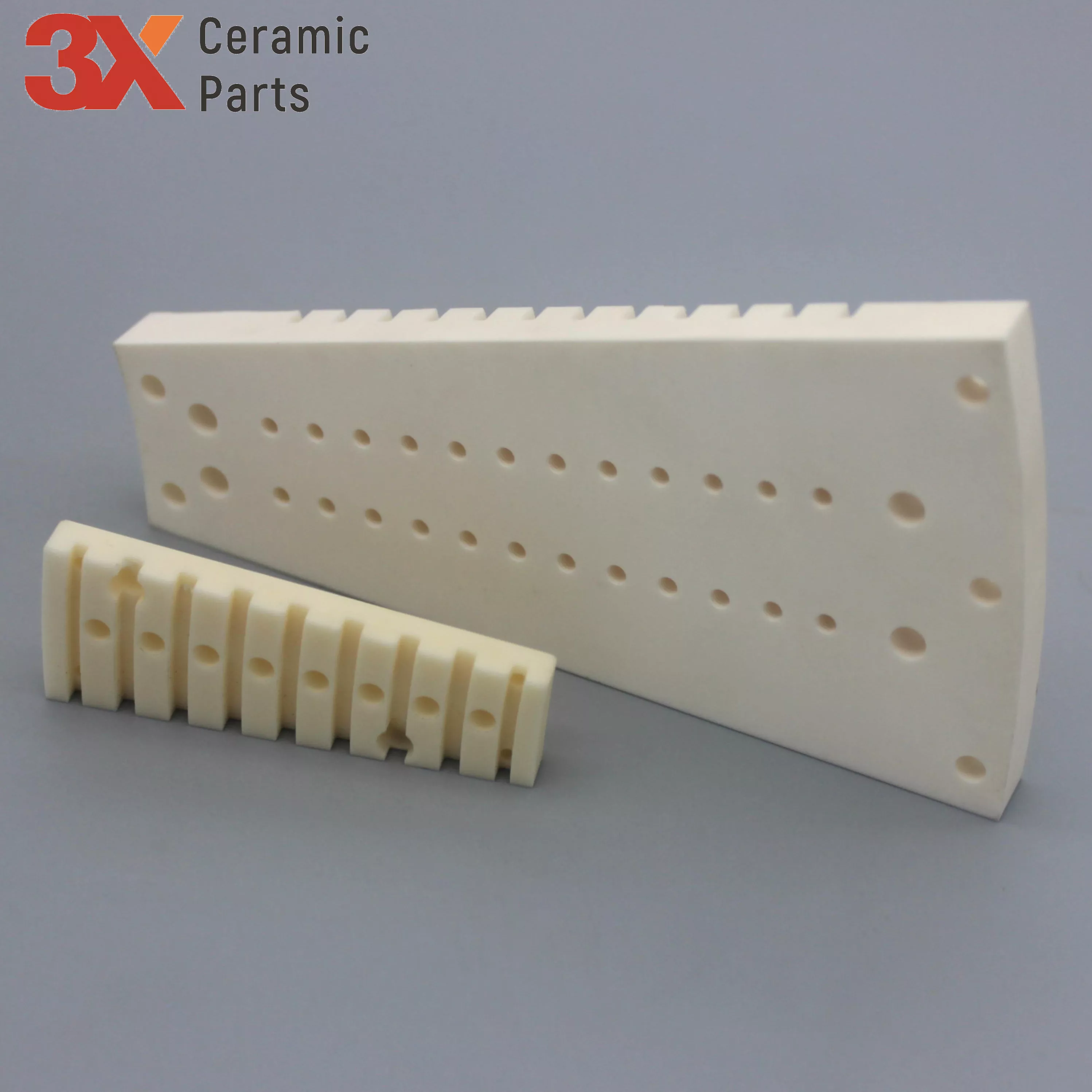 氧化铝陶瓷精密加工多孔扇形板