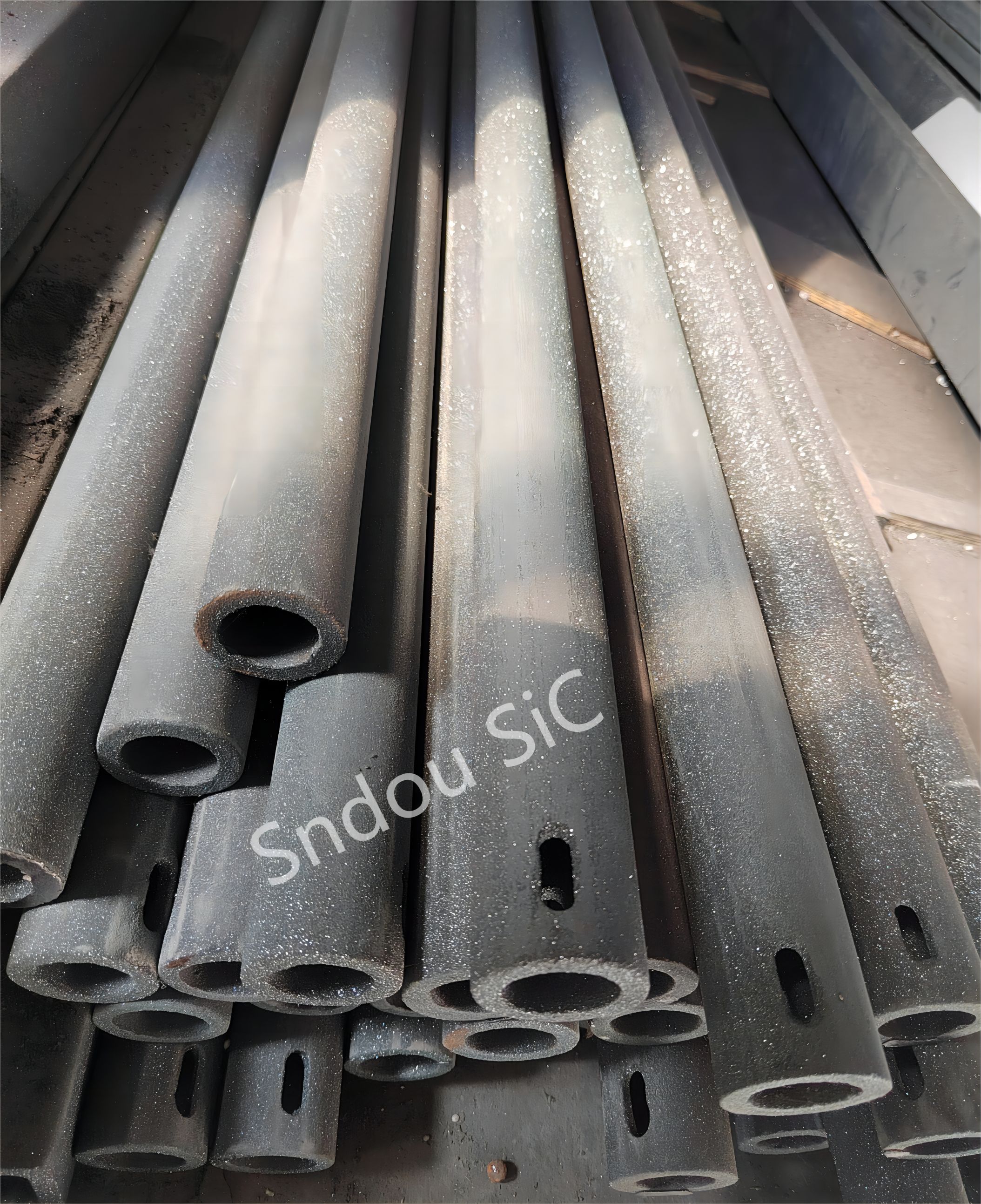RSiC Tube (Protection tubes/Rollers/sheath/furnace pipe)