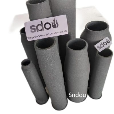 RSiC Burner Nozzle Cone (Flame Tubes) by China Recrystallized SiC Ceramics