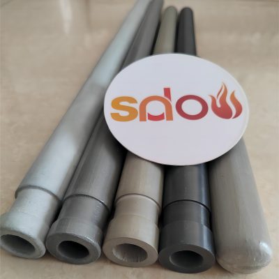 Thermocouple Protection Tubes by China NSiC Si3N4 Sylon fine ceramic