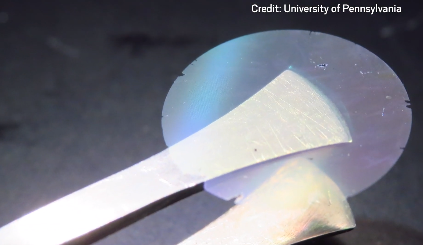 Aluminum oxide nanocardboard is strong, yet bendable